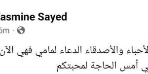 في غرفة العمليات ومحتاجة الدعاء.. ياسمين الخطيب تعلن تعرض والدتها لا لأزمة صحية - محتوى بلس